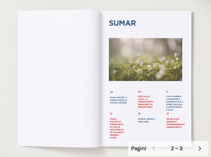 Revista Moonlight Grove Ediția 11 Luna Aprilie 2025