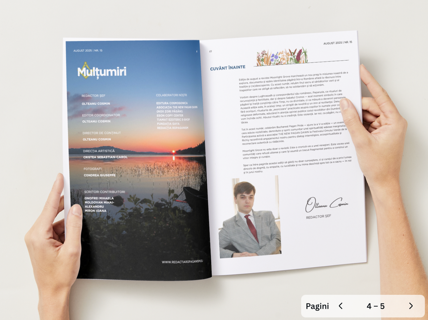 Revista Moonlight Grove Ediția 15 Luna August 2025