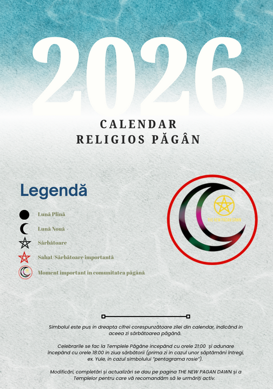 Calendar Religios Păgân 2026