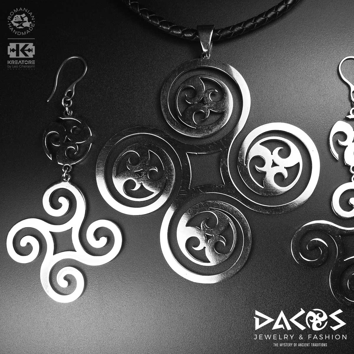 SET BIJUTERII DACICE – TETRASKEL SPIRALIS