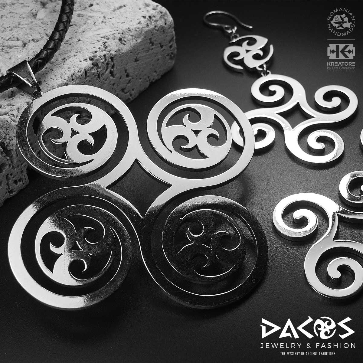 SET BIJUTERII DACICE – TETRASKEL SPIRALIS