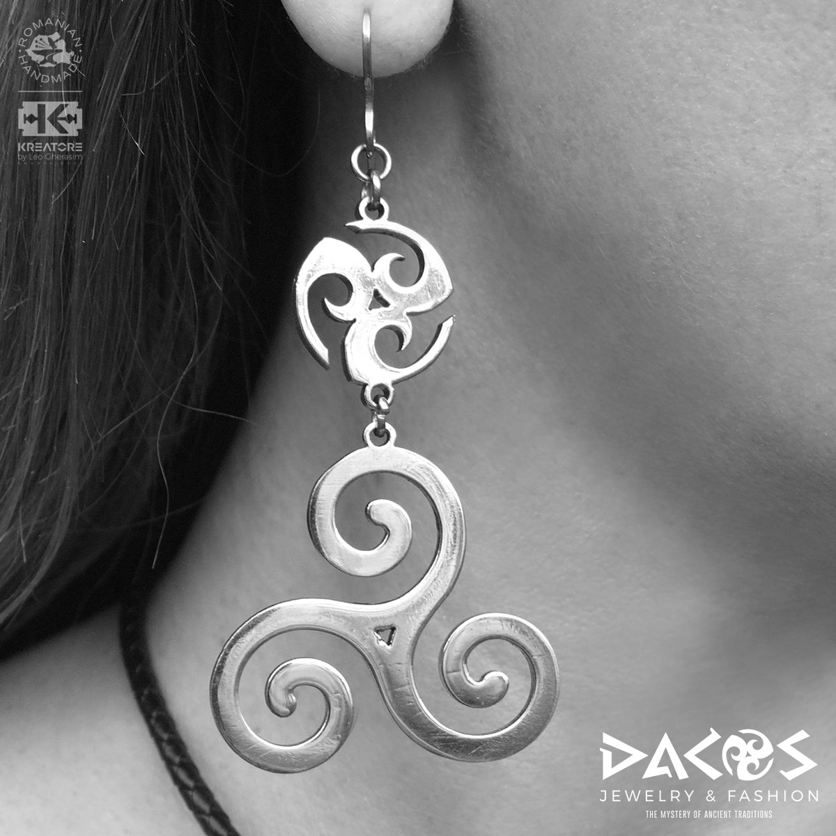 SET BIJUTERII DACICE – TRISKELION SPIRALIS
