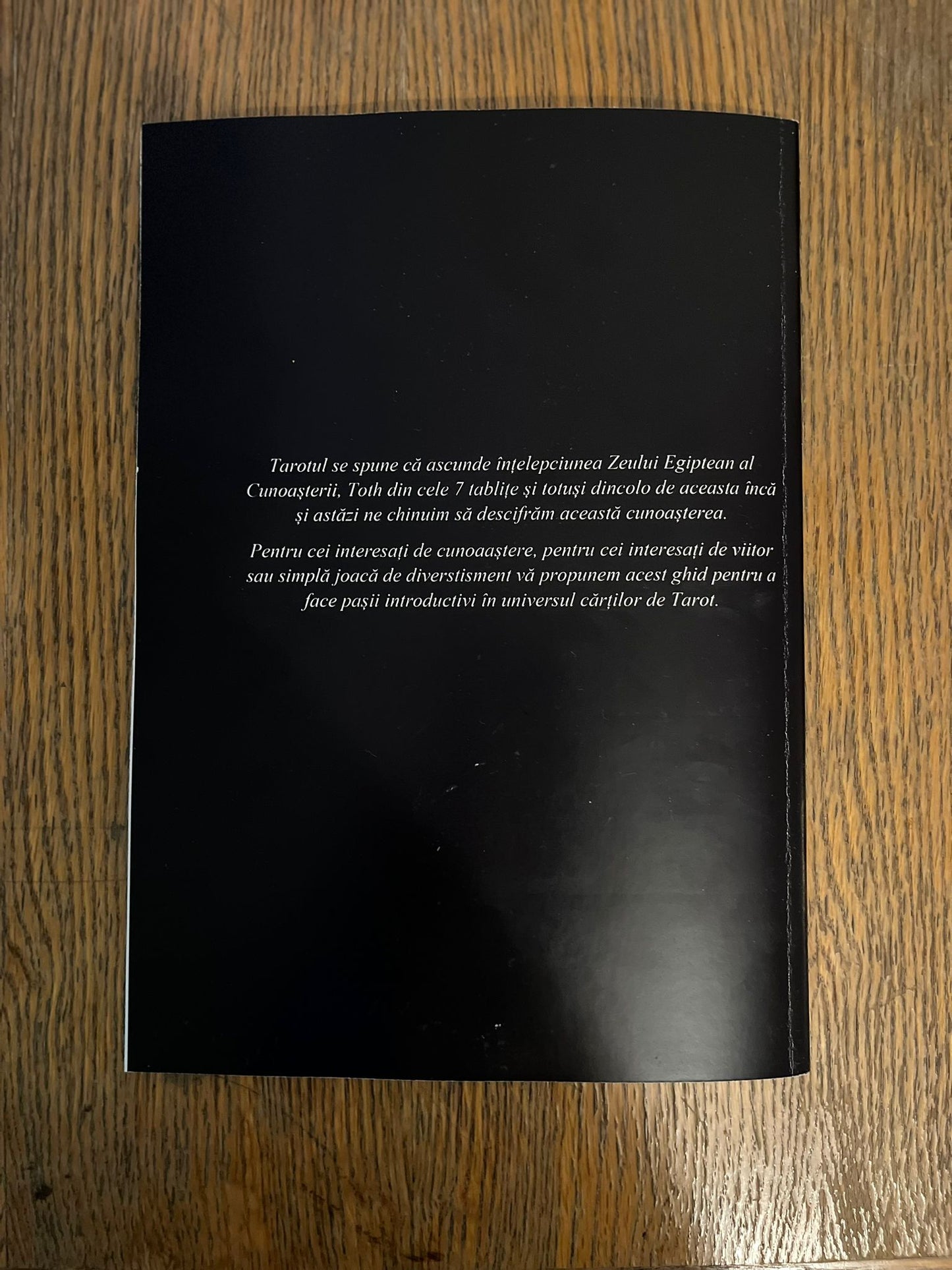 Book Introduction to Tarology by Olteanu Cosmin