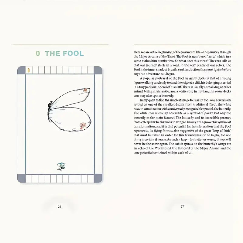 Set de Cărți de Tarot Transparent (78 pcs)