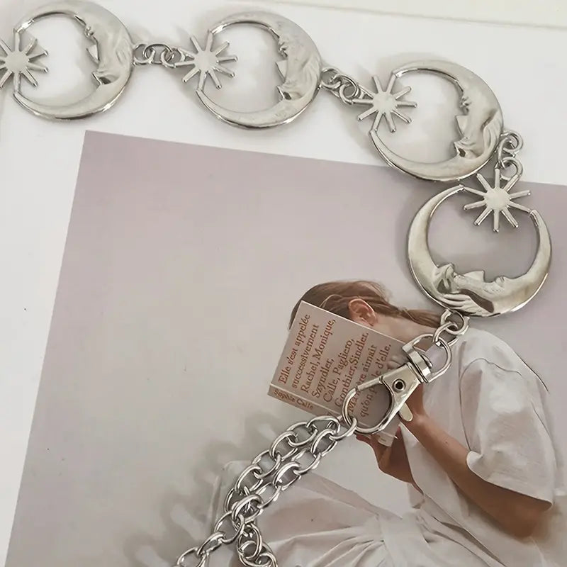 Curea accesoriu ritualic “Moon & Star”