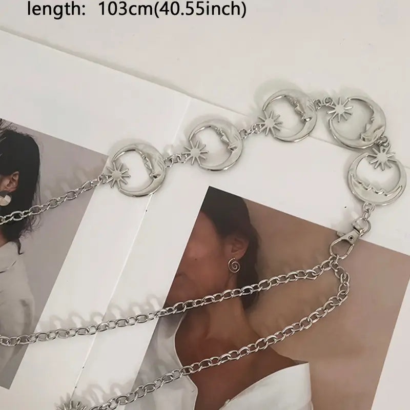 Curea accesoriu ritualic “Moon & Star”