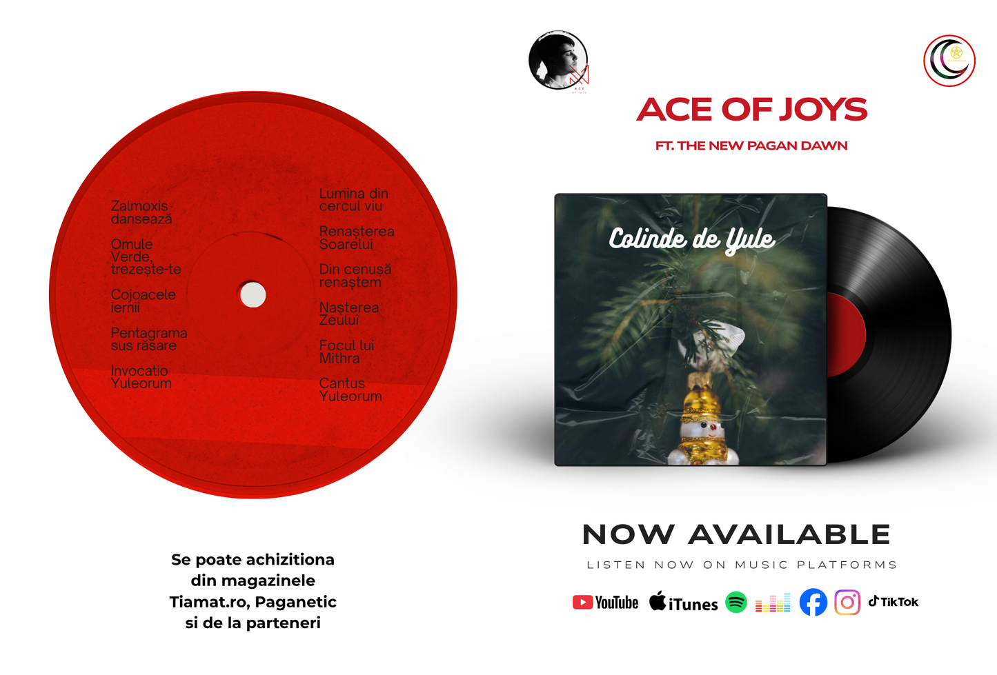 [DVD/Digital] Colinde de Yule 2025 - Ace of Joys ft. The New Pagan Dawn