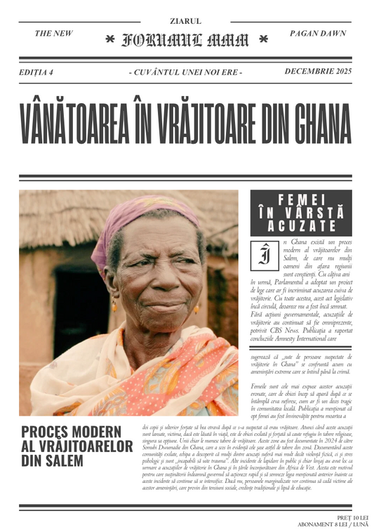 Ziarul FORUMUL MMM Ediția 4 / Decembrie 2025