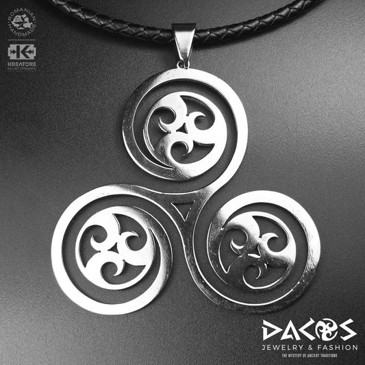 SET BIJUTERII DACICE – TRISKELION SPIRALIS