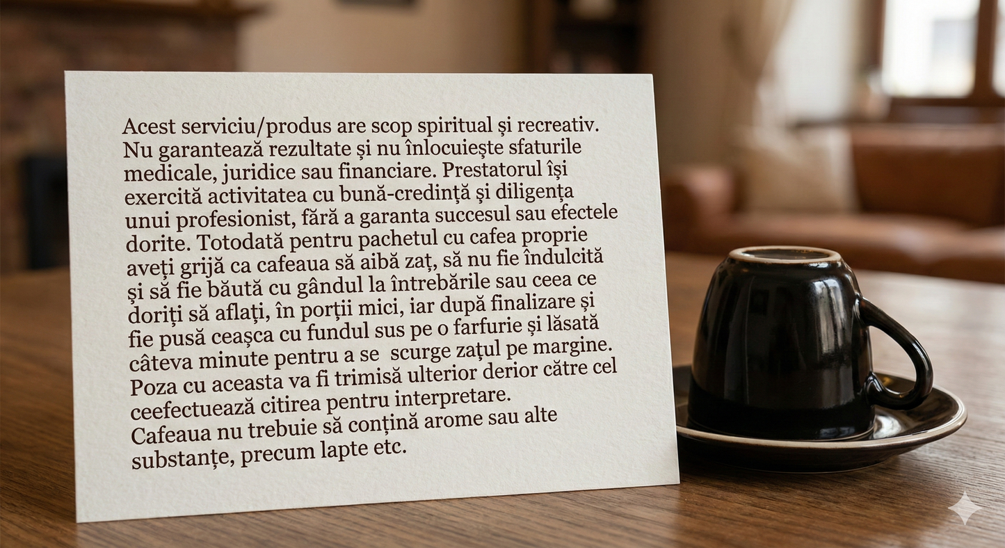 Citire în Cafea (tasseografie)