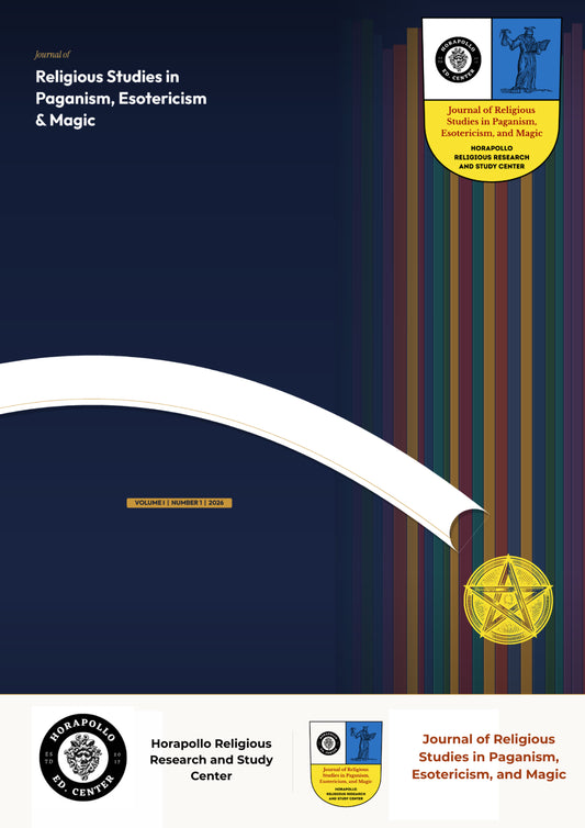 JOURNAL of Religious Studies in Paganism Esotericism and Magic vol. 1 nr. 1, 2026
