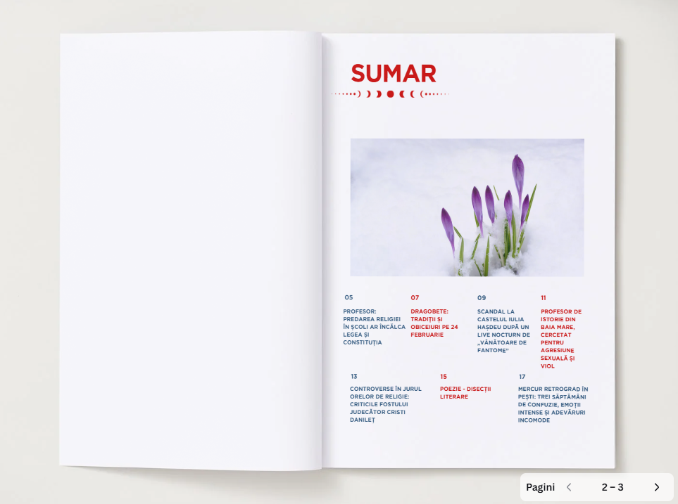 Revista Moonlight Grove Ediția 22 Luna Martie 2026