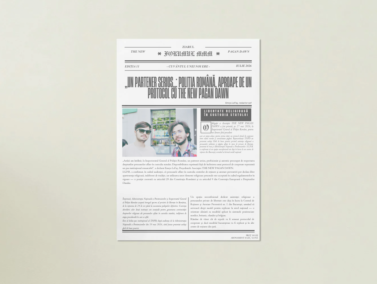 FORUMUL MMM Newspaper Edition 7 / March 2026