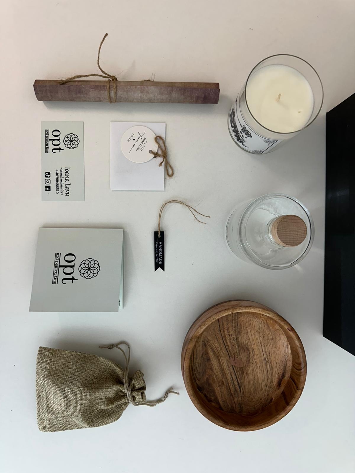 Kit lumânări ritualizat OPT - Ard pentru tine