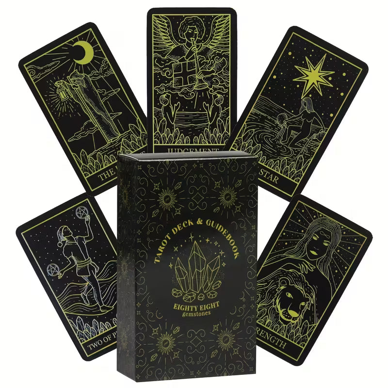 Cărți Tarot „Gemstone" cu Ghid