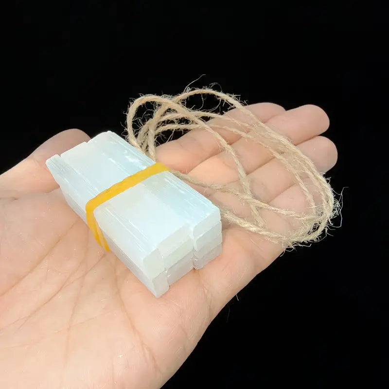 Set 3 Bări de Seleniu Natural – 5.3x1x0.5 cm pentru Meditație și Protecție
