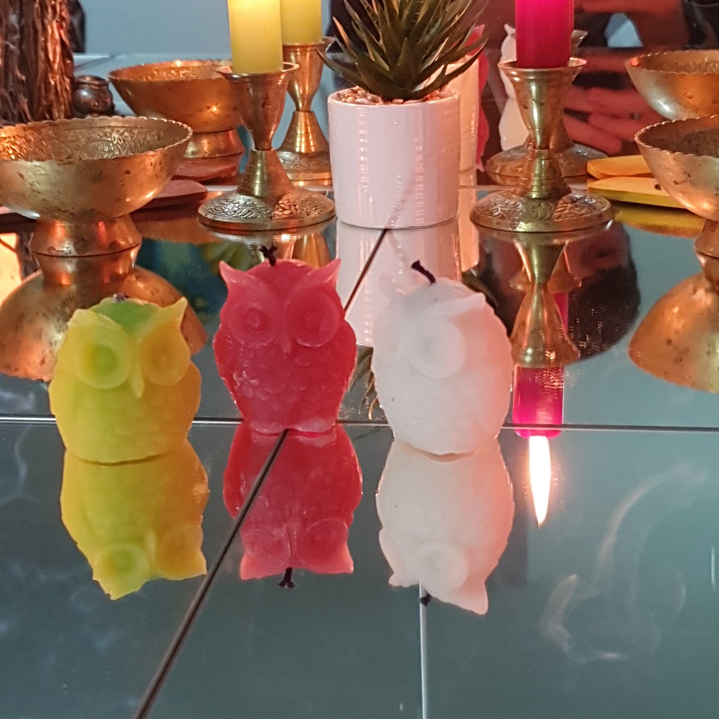 Owl candles